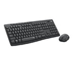 Teclado + Mouse Logitech Mk295 Silent Negro Wireles Inalambrico