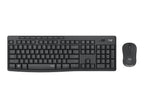 Teclado + Mouse Logitech Mk295 Silent Negro Wireles Inalambrico