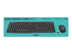 Teclado + Mouse Logitech Mk295 Silent Negro Wireles Inalambrico