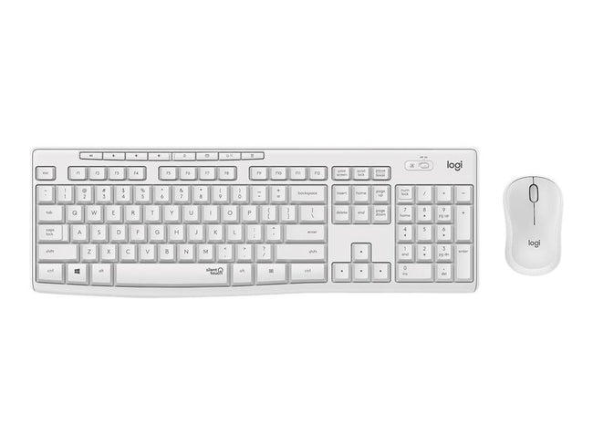 Teclado + Mouse Logitech Mk295 Silent Blanco Wireless Inalambrico Main Image