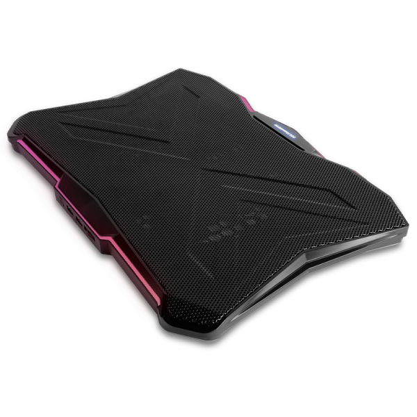 Soporte para Portátil NOX Hummer Pro Stand - 17,3"  Ventilador  RGB  2xUSB