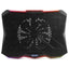 Soporte para Portátil NOX Hummer Pro Stand - 17,3"  Ventilador  RGB  2xUSB