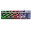 Teclado En Frances Hibrido H-mecanico Mars Gaming Mk220fr Black Switch H-mechanical Retroiluminado F