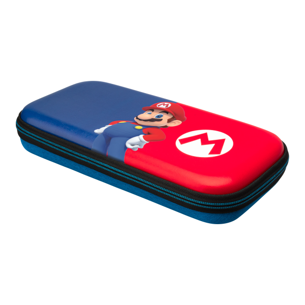 Funda Pdp Slim Deluxe Travel Case Super Mario (azul/rojo) (lite)