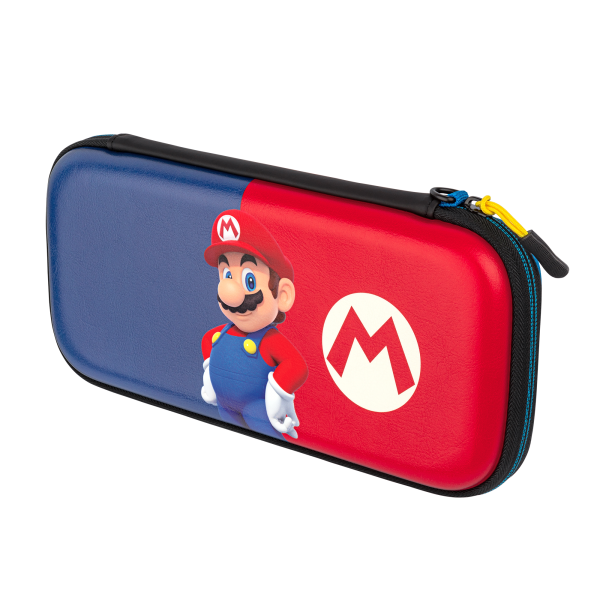 Funda Pdp Slim Deluxe Travel Case Super Mario (azul/rojo) (lite)