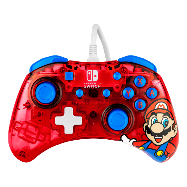Mando Pdp Rock Candy Wired Controller Super Mario Red (rojo/mario) ( Switch 2 )