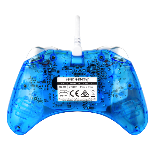 Mando Pdp Rock Candy Wired Controller Zelda Breath Of The Wild Blue (azul) ( Switch 2 )
