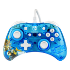Mando Pdp Rock Candy Wired Controller Zelda Breath Of The Wild Blue (azul) ( Switch 2 )