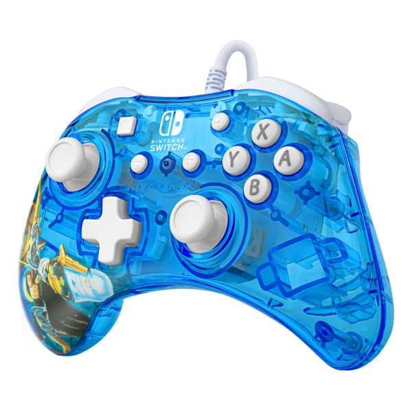 Mando Pdp Rock Candy Wired Controller Zelda Breath Of The Wild Blue (azul) ( Switch 2 )