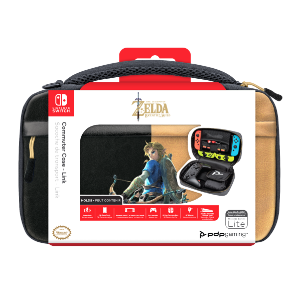 Funda Pdp Commuter Case Zelda Breath Of The Wild Negro/oro (lite) Main Image