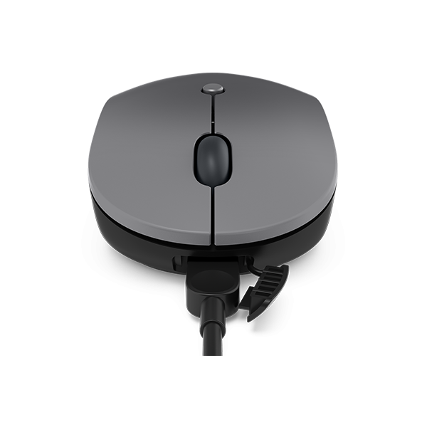 MOUSE LENOVO GO USB-C WIRELESS Lenovo Go  Gris y negro - 4Y51C21216