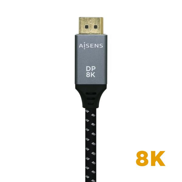 Cable Displayport 1.4 8K Aisens A149-0435/ Displayport Macho