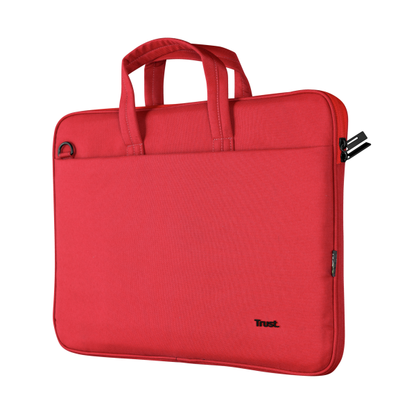 Maletin De Portatil 16" Trust Bologna Eco 16" - Compartimento Principal Acolchado - Color Rojo Main Image
