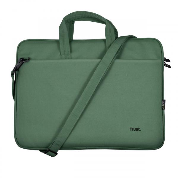 Maletin De Portatil 16" Trust Bologna Eco16" - Compartimento Principal Acolchado - Color Verd Hover Image