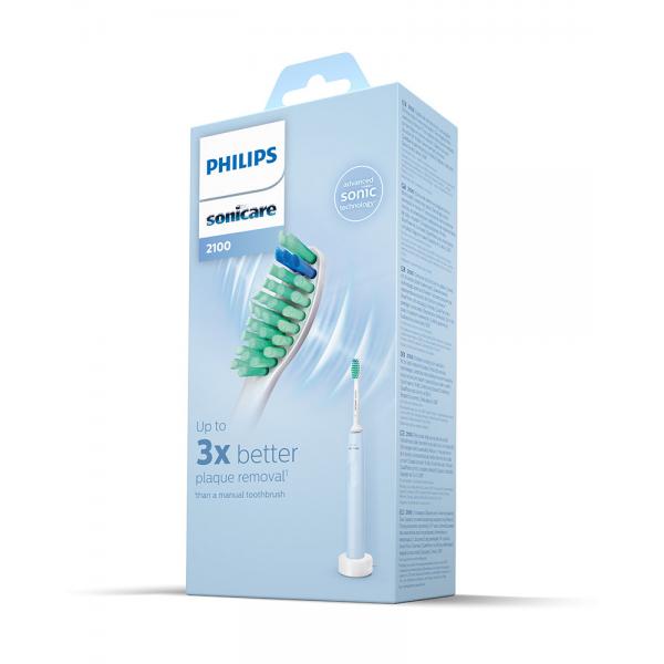 Philips Sonicare Serie 2100 HX3651/12 Cepillo de Dientes Eléctrico Azul