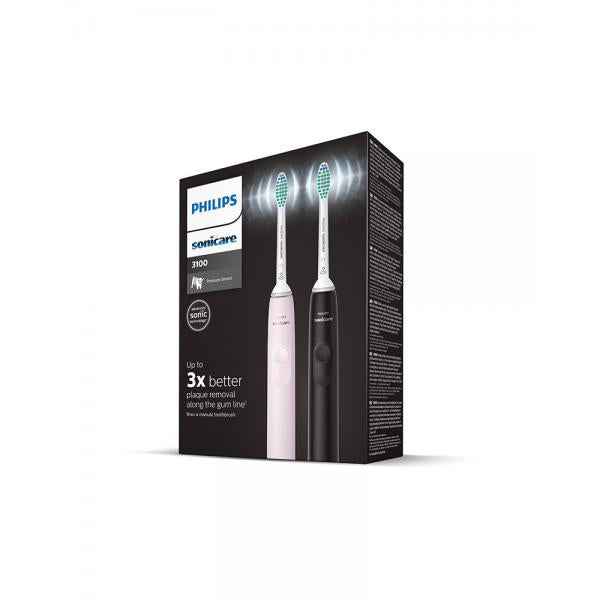 Philips Sonicare Serie 3100 HX3675/15 - 2x Cepillos de dientes eléctrico sónicos