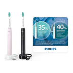 Philips Sonicare Serie 3100 HX3675/15 - 2x Cepillos de dientes eléctrico sónicos