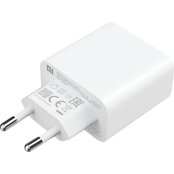 Xiaomi 33W Wall Charger (1xUSB-A + 1xUSB-C) Blanco