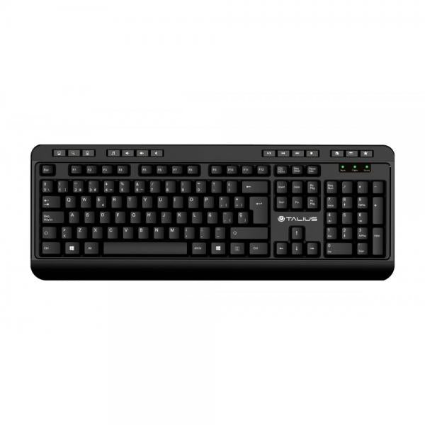 Teclado USB Talius Kb-503 Multimedia Negro / TAL-KB503