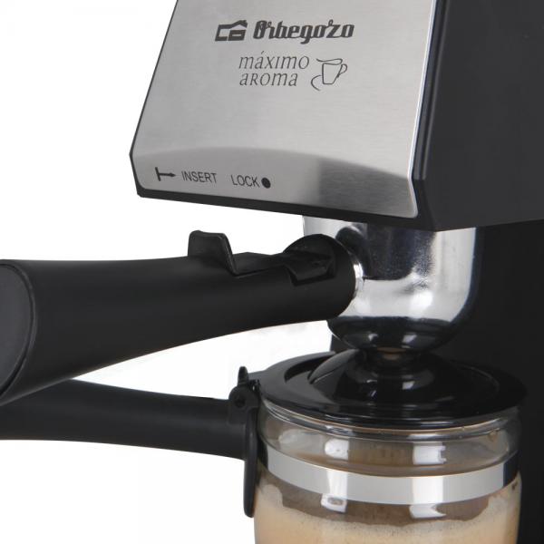 Orbegozo Exp 4600 Black / Cafetera Expresso Con Jarra