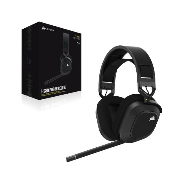Corsair HS80 RGB Negro Inalámbricos