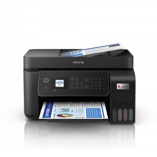 Impresora Multifunción Tinta EPSON Ecotank ET-4800 Color - Dúplex Manual  33PPM  5760x1440  1200ppp  USB/WiFi/Ethernet - Botella Epson 104