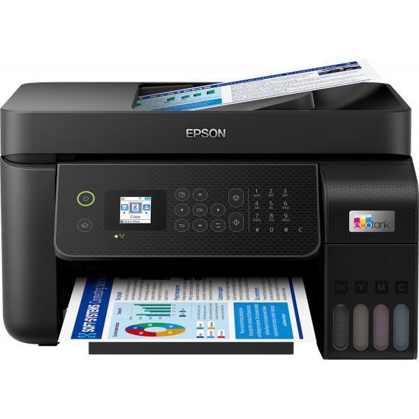 Impresora Multifunción Tinta EPSON Ecotank ET-4800 Color - Dúplex Manual  33PPM  5760x1440  1200ppp  USB/WiFi/Ethernet - Botella Epson 104