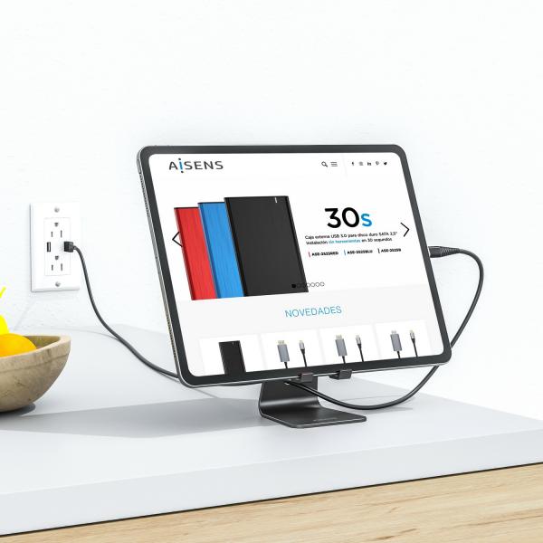 Aisens hasta 8 pulgadas Fijo - Soporte para Tablet/Smartphone