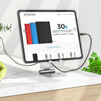 Aisens hasta 11 pulgadas Plata - Soporte para Tablet/Smartphone