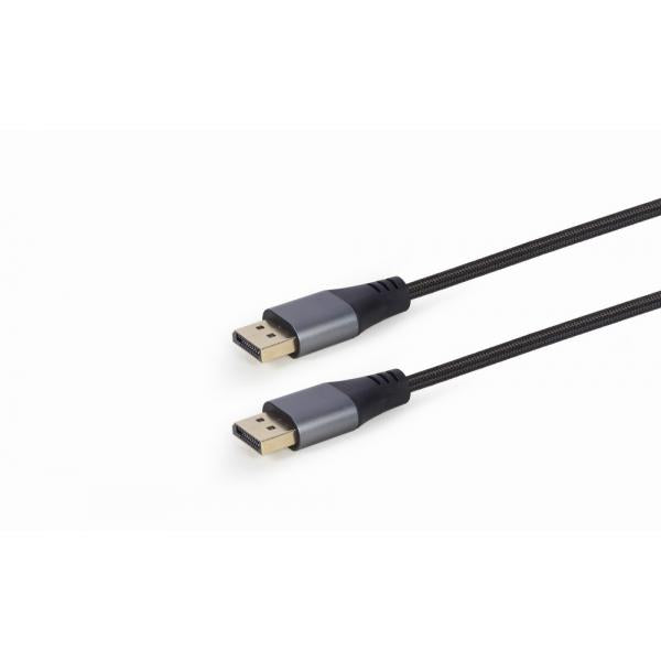 Cable Displayport Gembird Macho Macho V1.4 8K 1,8M "Premium