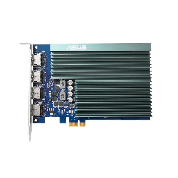 Vga Asus Gt 730 2gb Gddr5 (4x Salidas Hdmi) Cuda 384 3840 X 2160 64bit Sin Ventilador