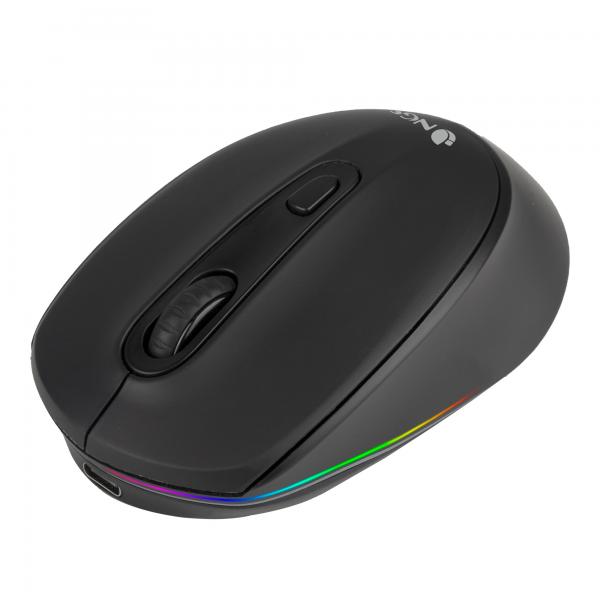 Ratón Inalámbrico Por Bluetooth Ngs Smog-Rb/ Batería Recarga