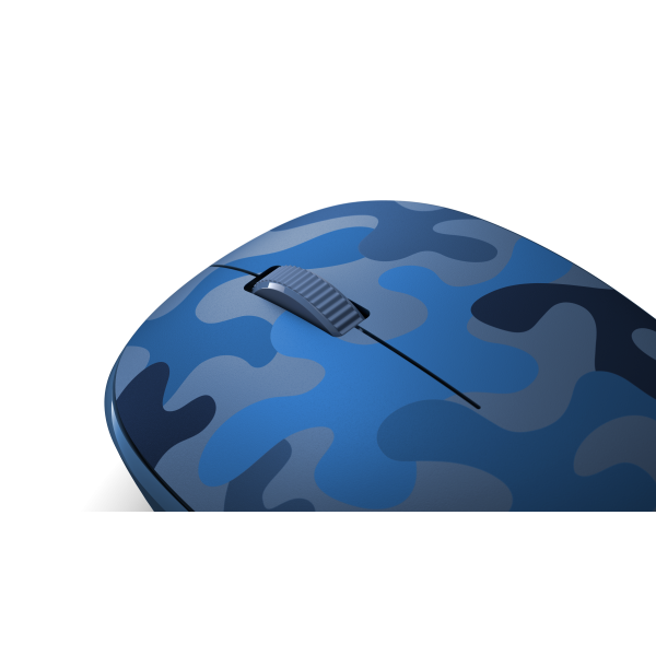 Ratón Microsoft Bluetooth Mouse Blue Camo Limited Edition (sensor Optico De 1.000 Ppp Reales)