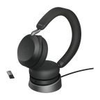 Jabra Evolve2 75 UC ANC Negro con Micrófono y Soporte de Carga