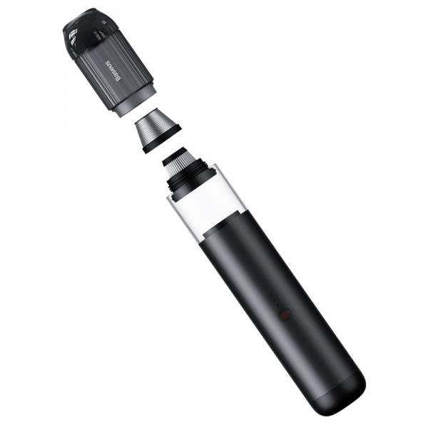 Baseus A3 Negro - Aspiradora de mano para coche