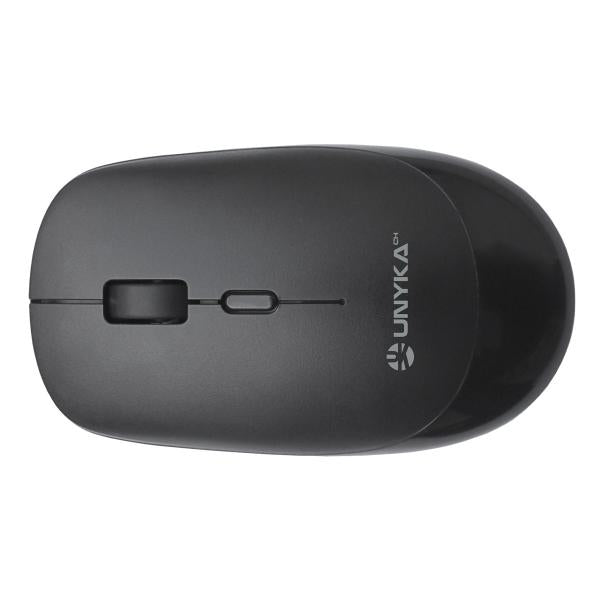 TECLADO Y MOUSE UNYKAch WIRELESS MK212 PRO SLIM 2.4G 1600DPI NANO RECEPTOR ULTRADELGADO
