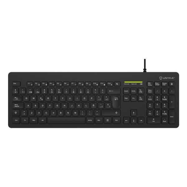 TECLADO Y MOUSE UNYKAch MK211 PRO SLIM 2400 DPI DISEO ULTRA DELGADO Main Image