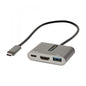 Adaptador Usb Tipo C A Usb Tipo C - Usb Tipo A - Hdmi Startech Macho - Hembra - Gris