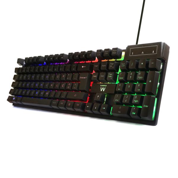 Teclado Gaming Ewent Usb Retroiluminado Querty Portugues