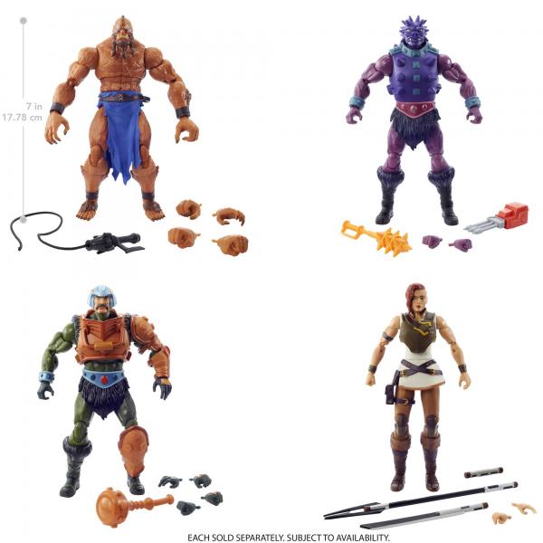 Surtido Figuras Mattel Masters Of The Universe 6 Unidades