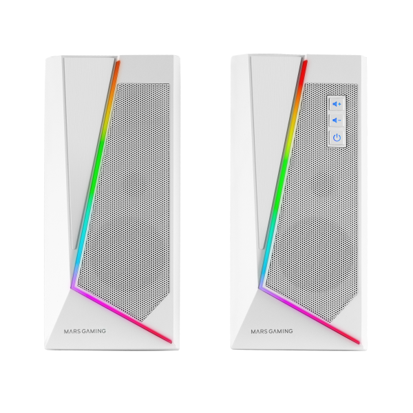 Altavoces Con Bluetooth Mars Gaming Ms7/ 20W/ 2.0/ Blancos