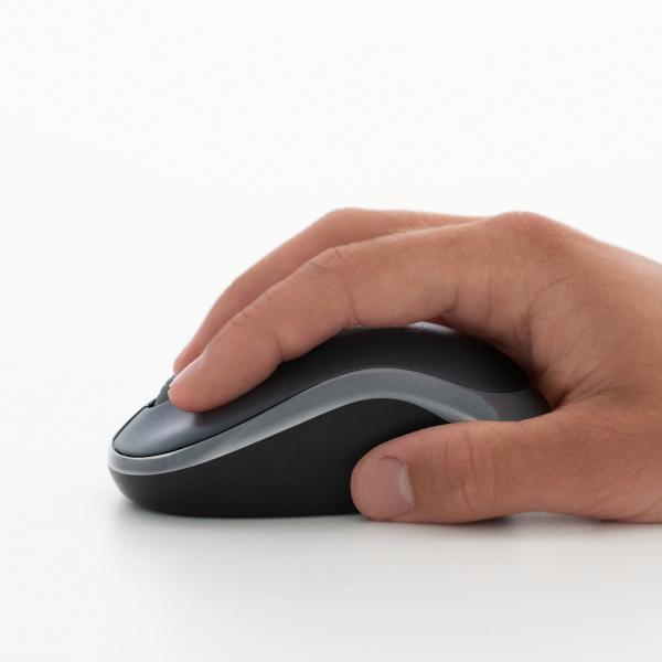Logitech M185 Azul Ratón Inalámbrico - 1000 DPI