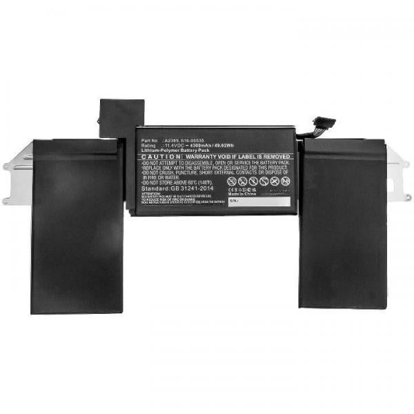 Batería compatible para portátil APPLE Macbook Air 13 A2389 11.4v 4300mah Hover Image