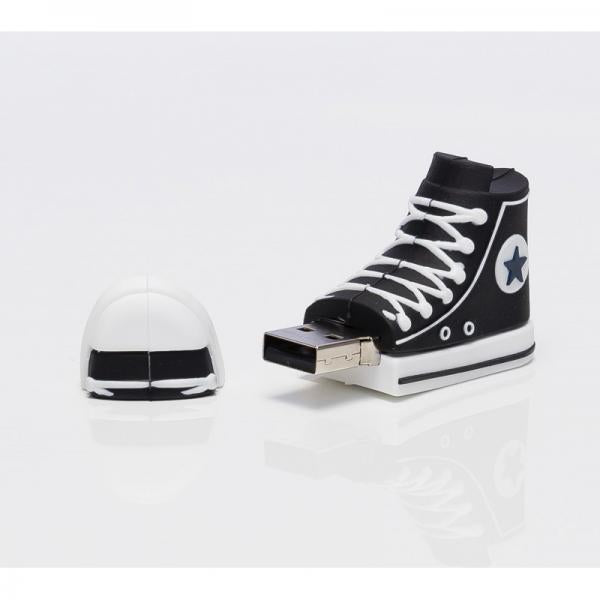 Pendrive Tech One Tech USB 2.0 / 32Gb / Zapatilla Reverse Black / TEC5149-32