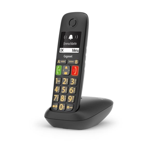 Gigaset S30852-H2901-D201 DECT/analógico Negro - Teléfono