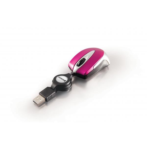 Raton Verbatim Go Mini Rosa