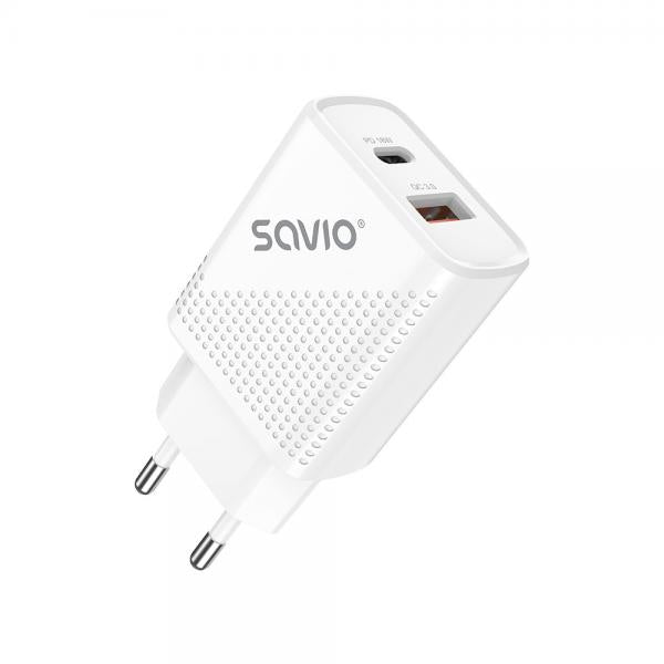 Cargador Savio La-05 Dual 18w Usb 3.0