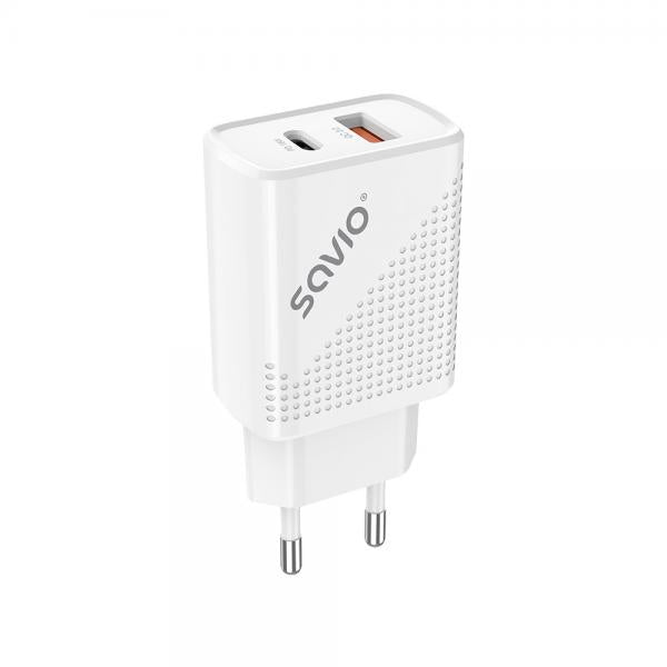 Cargador Savio La-05 Dual 18w Usb 3.0