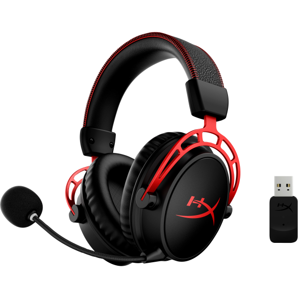 HyperX Cloud Alpha Negro y Rojo Gaming con Wireless Main Image