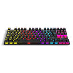 Teclado Gaming Mecánico con Cable KROM Kasic - USB  Cable 150cm  RGB  Negro